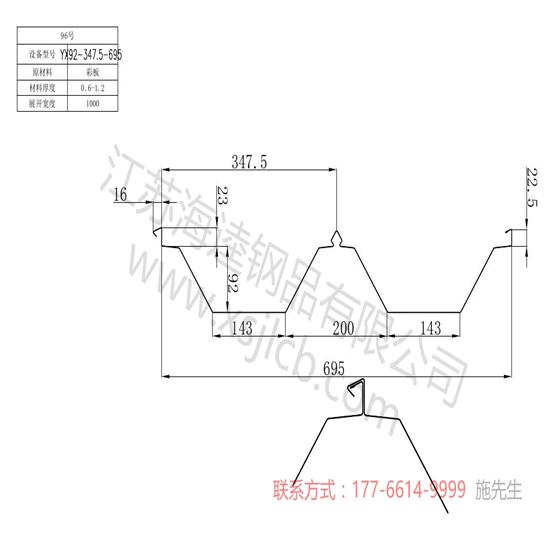 鋼結構樓承板的板型與產品優(yōu)點